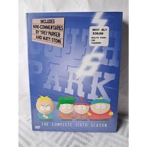South Park-Complete Sixth Season DVD Set New and Sealed + Bonus Features